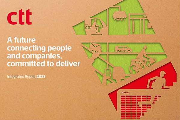 Imagem que demonstram que os CTT para além de ser uma empresa com entrega total, preocupa-se com o futuro das pessoas.