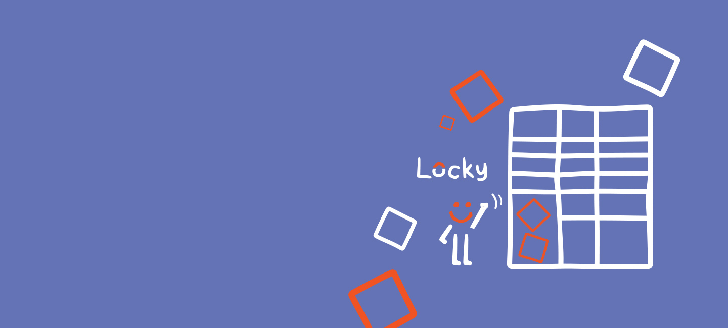 Desenho de um cacifo locky