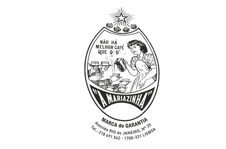 Logótipo da loja A Mariazinha cafés.