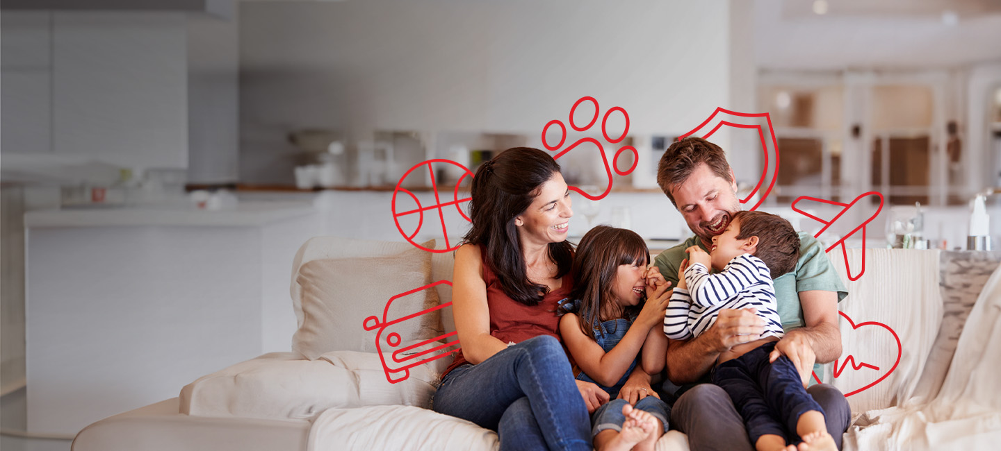 Casal está protegido por causa do seu seguro.