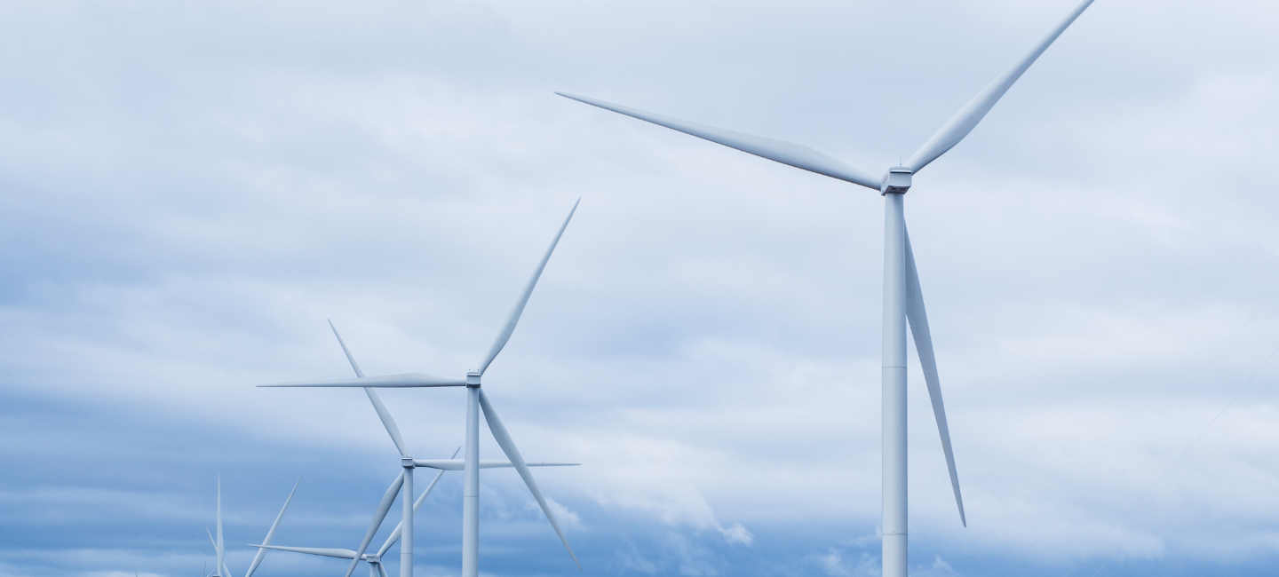 Turbinas eólicas.