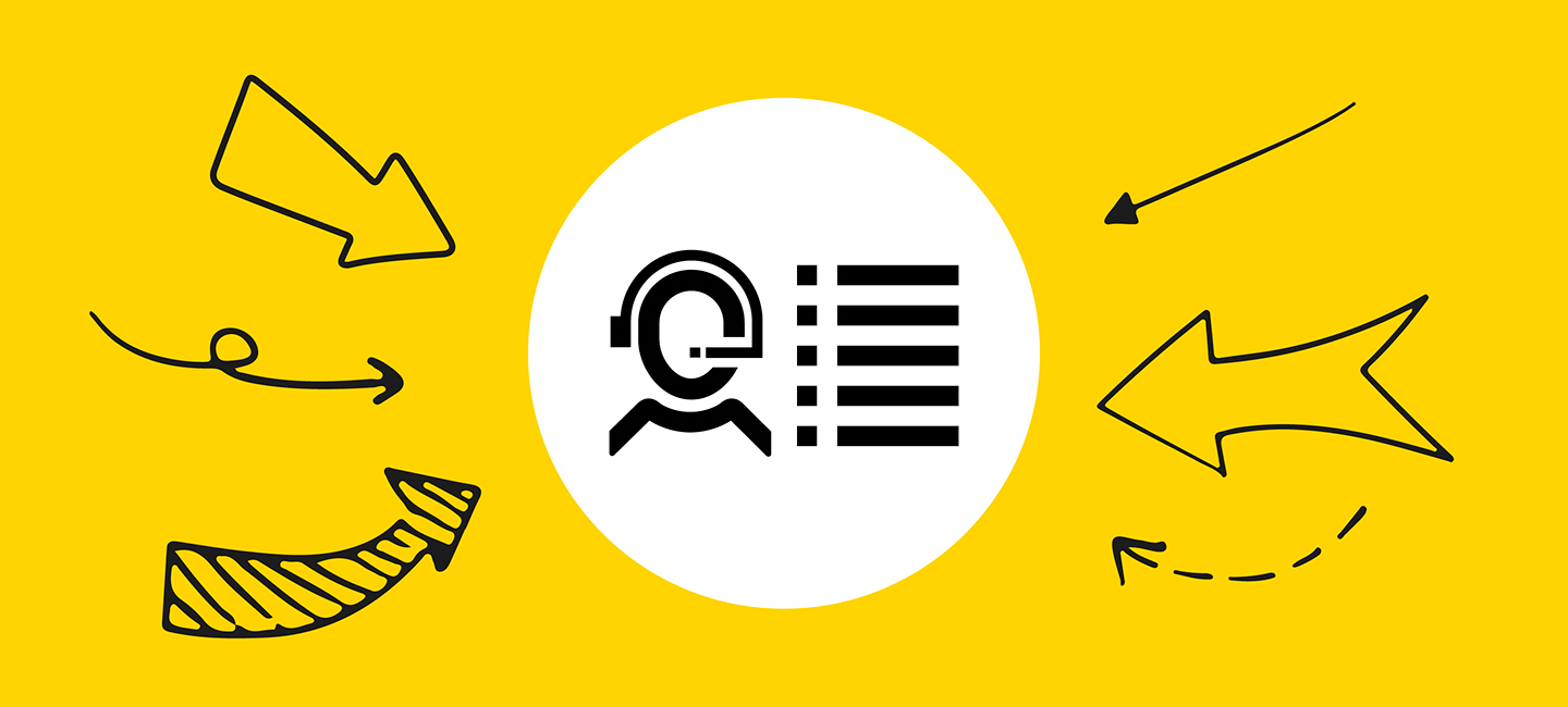 Ícone de apoio ao cliente