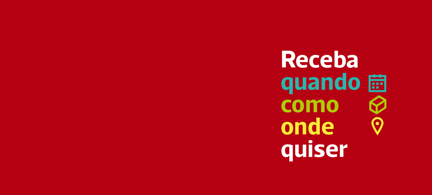 Mensagem dos CTT que transparece que entregam em todo o lado, à hora que quiser.