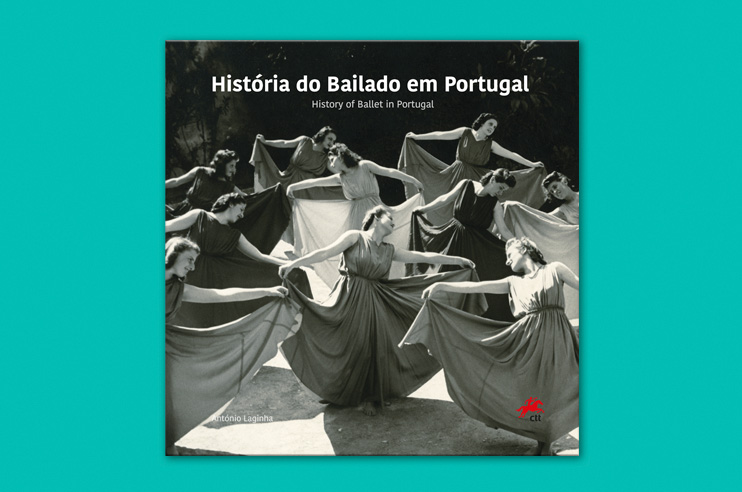 Capa do livro História do Bailado em Portugal.