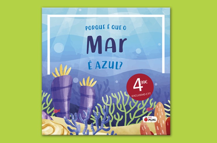 Capa do livro Porque é que o mar é azul?