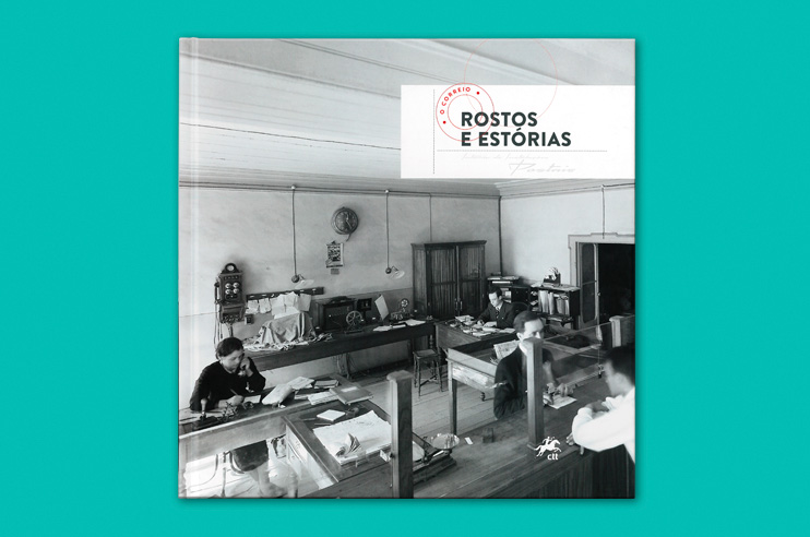 Capa do livro O Correio - Rostos e Estórias.