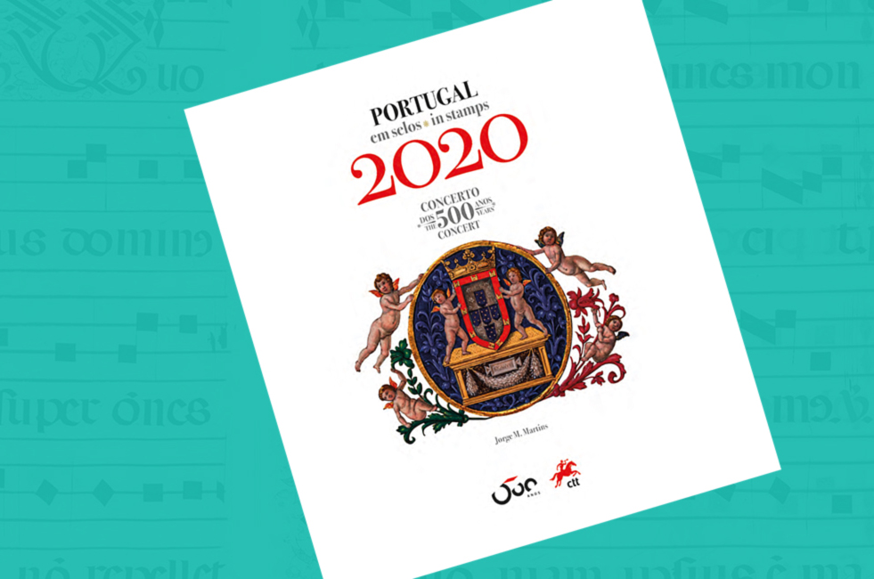 Capa do livro “Portugal em selos 2020