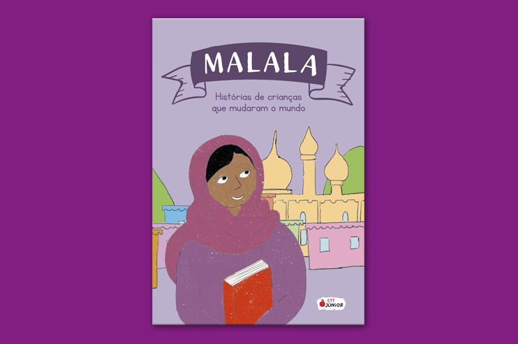 Capa do livro Malala.